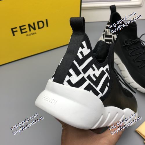 海外セレブ愛用 フェンディスーパーコピー 2021春夏 フェンディ FENDI 3色可選 ハイカット 軽量で疲れにくい