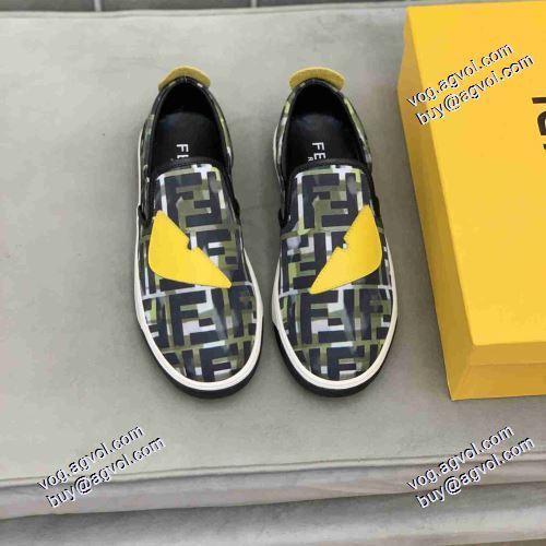 サイズ豊富 2021春夏 フェンディ FENDI 2色可選 フラットシューズ 滑りにくい FENDIブランド コピー