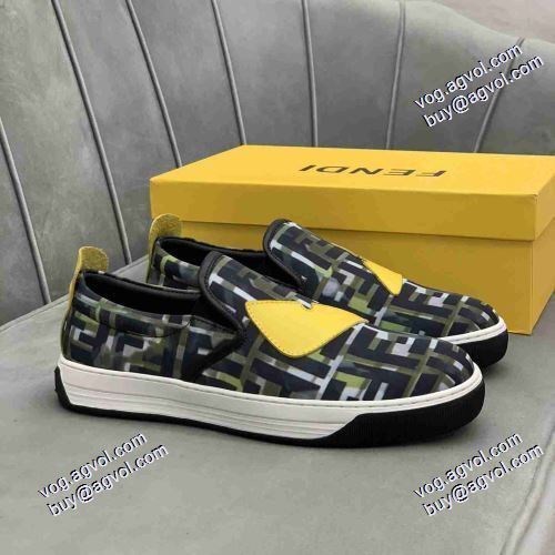 サイズ豊富 2021春夏 フェンディ FENDI 2色可選 フラットシューズ 滑りにくい FENDIブランド コピー