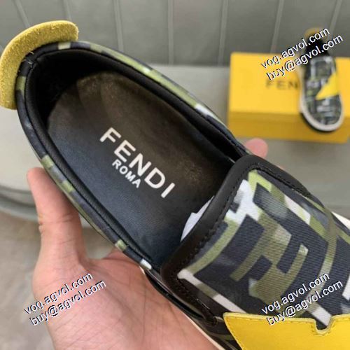 サイズ豊富 2021春夏 フェンディ FENDI 2色可選 フラットシューズ 滑りにくい FENDIブランド コピー