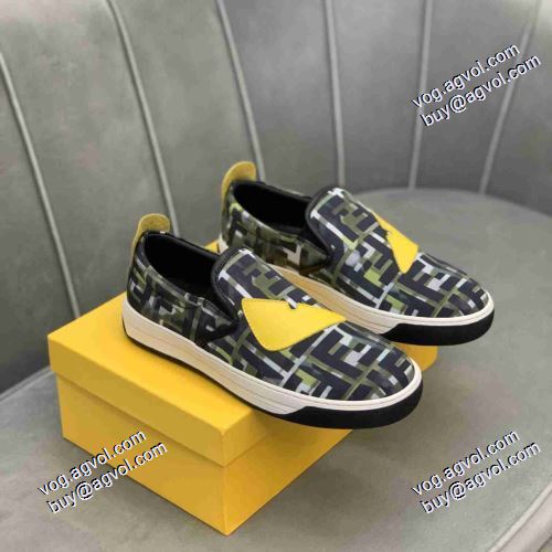 サイズ豊富 2021春夏 フェンディ FENDI 2色可選 フラットシューズ 滑りにくい FENDIブランド コピー