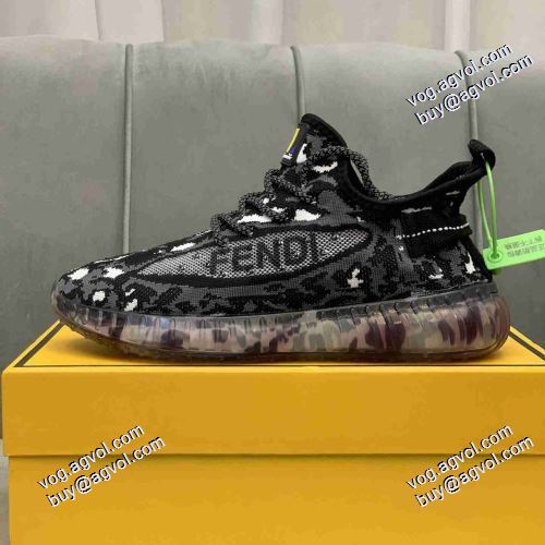上品な輝きを放つ形 2色可選 2021春夏 フェンディ FENDI メッシュ ロードジョグ FENDIスーパーコピー