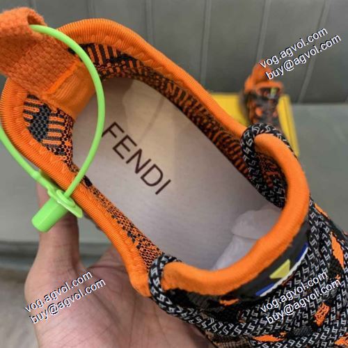 上品な輝きを放つ形 2色可選 2021春夏 フェンディ FENDI メッシュ ロードジョグ FENDIスーパーコピー