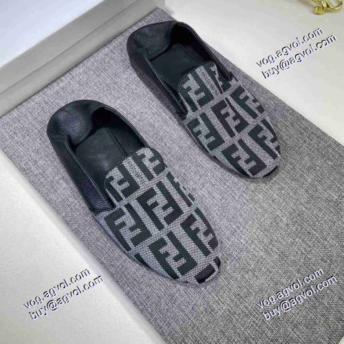 モカシンシューズ 柔軟 2021春夏 フェンディ FENDI スタイリッシュな印象 FENDIブランド 偽物 通販