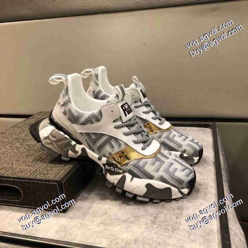 2色可選 超目玉 FENDIスーパーコピー 激安 2021春夏 フェンディ FENDI レーシングシューズ クッション加工