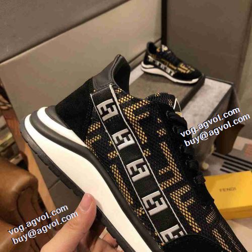 2021秋冬 フェンディ FENDI フェンディコピー 先行販売 カジュアルシューズ 2色可選 レーシングシューズ 着用 軽量で疲れにくい ポップ
