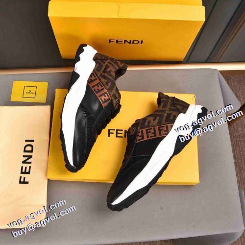 2021秋冬 フェンディ FENDI 豊富なサイズ スニーカー レーシングシューズ クッション加工 フェンディブランド 偽物 通販 優しい履き心地 2色可選