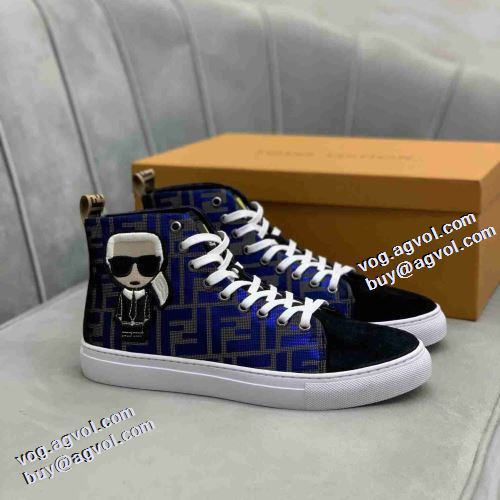 フェンディスーパーコピー 激安 2色可選 個性的 メンズ　レースアップ 冬用防寒 高機能防滑ソール ファッション 人気 2021秋冬 フェンディ FENDI