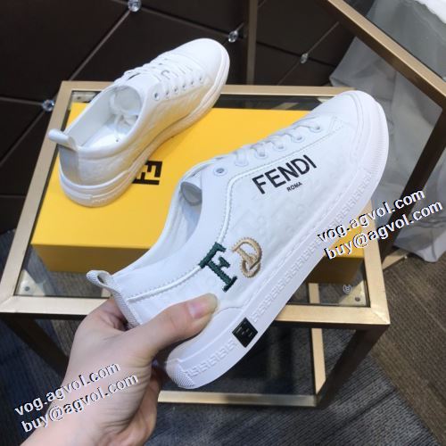 2021秋冬 フェンディ FENDI 人気新品★超特価★ フラットシューズ バレーボールシューズ リゾートスタイル 滑りにくい ポップ フェンディスーパーコピー