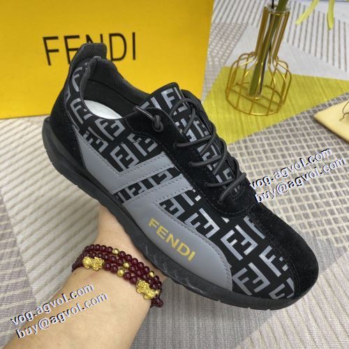 選べる極上 2021秋冬 フェンディ FENDI カジュアルシューズ 2色可選 冬用防寒 高機能防滑ソール フェンディスーパーコピー 激安 優しい履き心地 クッション加工