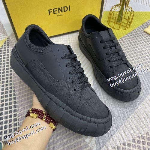 2021秋冬 フェンディ FENDI フルグレインレザー 柔軟 透湿?防水素材採用 ロードジョグ 3色可選 人気ブランド 極上シューズ フェンディコピーブランド