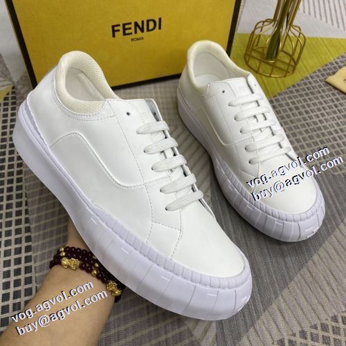 2021秋冬 フェンディ FENDI フルグレインレザー 柔軟 透湿?防水素材採用 ロードジョグ 3色可選 人気ブランド 極上シューズ フェンディコピーブランド