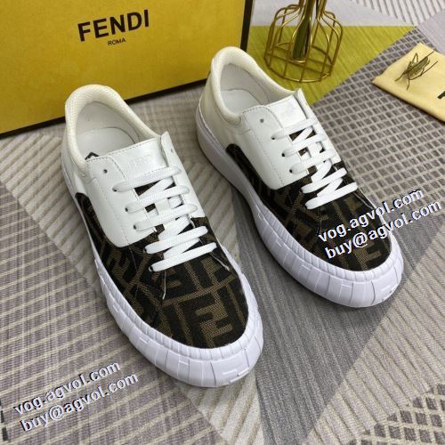2021秋冬 フェンディ FENDI フルグレインレザー 柔軟 透湿?防水素材採用 ロードジョグ 3色可選 人気ブランド 極上シューズ フェンディコピーブランド