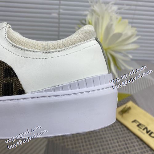 2021秋冬 フェンディ FENDI フルグレインレザー 柔軟 透湿?防水素材採用 ロードジョグ 3色可選 人気ブランド 極上シューズ フェンディコピーブランド