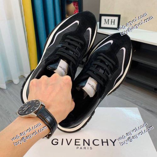 すべり防止 2021春夏 ジバンシー GIVENCHY 飽きの来ない 魅力ファッション　軽量で疲れにくい ランニングシューズ 2色可選 ジバンシィコピー ブランド