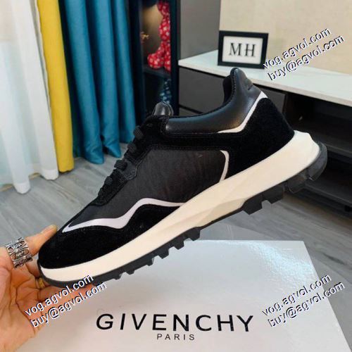 すべり防止 2021春夏 ジバンシー GIVENCHY 飽きの来ない 魅力ファッション　軽量で疲れにくい ランニングシューズ 2色可選 ジバンシィコピー ブランド