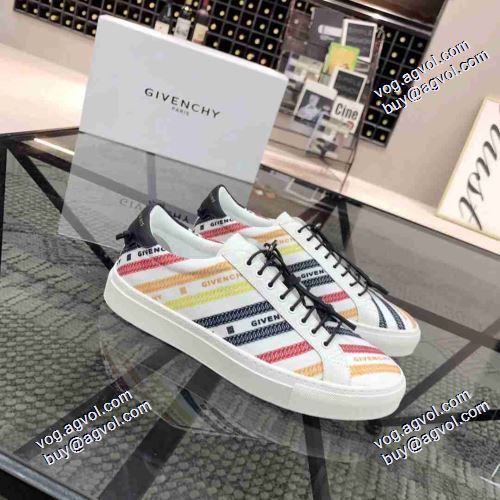 フラットシューズ 2021春夏 カジュアルシュッズ ジバンシー GIVENCHY 2色可選 個性的  チロリアンテープ 脱ぎ履きしやすい/着脱しやすい ジバンシィブランド 偽物 通販