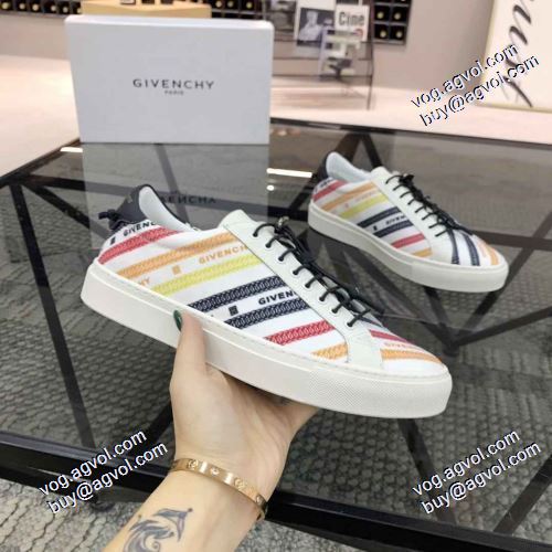 フラットシューズ 2021春夏 カジュアルシュッズ ジバンシー GIVENCHY 2色可選 個性的  チロリアンテープ 脱ぎ履きしやすい/着脱しやすい ジバンシィブランド 偽物 通販
