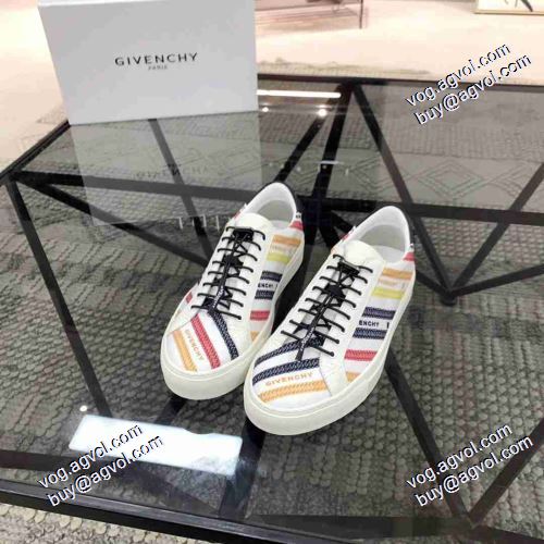 フラットシューズ 2021春夏 カジュアルシュッズ ジバンシー GIVENCHY 2色可選 個性的  チロリアンテープ 脱ぎ履きしやすい/着脱しやすい ジバンシィブランド 偽物 通販
