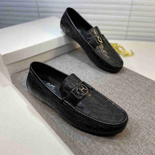 極上シューズ 2021秋冬 エルメス HERMES 2色可選 ローファー エルメスブランドコピー エスバドリーユ 人気 ランキング 