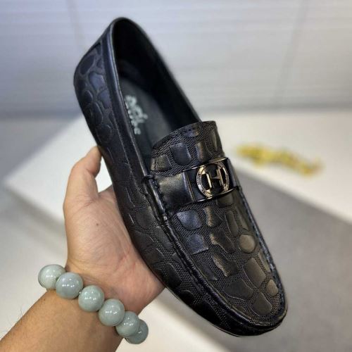 極上シューズ 2021秋冬 エルメス HERMES 2色可選 ローファー エルメスブランドコピー エスバドリーユ 人気 ランキング 