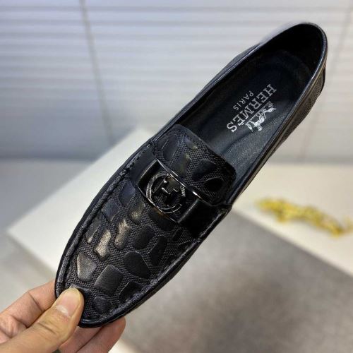 極上シューズ 2021秋冬 エルメス HERMES 2色可選 ローファー エルメスブランドコピー エスバドリーユ 人気 ランキング 
