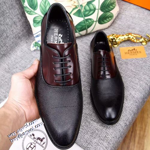 ビジネスシューズ エルメスコピー ブランド 2021秋冬 エルメス HERMES サイズ豊富 革靴 歩きやすい　疲れない　痛くない