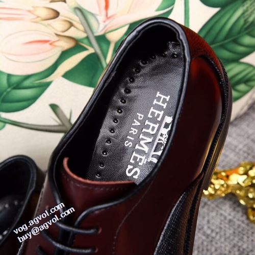 ビジネスシューズ エルメスコピー ブランド 2021秋冬 エルメス HERMES サイズ豊富 革靴 歩きやすい　疲れない　痛くない