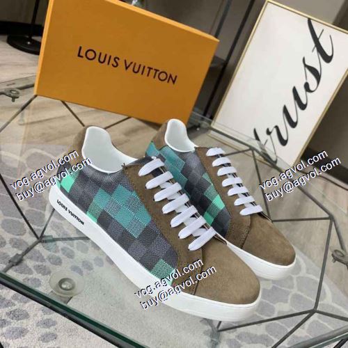 上品な輝きを放つ形 LOUIS VUITTON偽物ブランド 2021春夏 ルイ ヴィトン LOUIS VUITTON カジュアルシューズ　2色可選