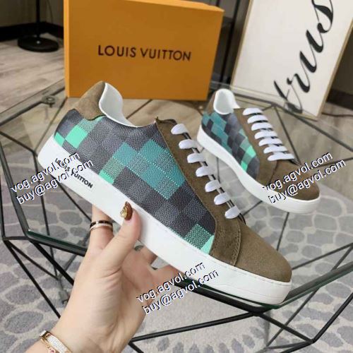 上品な輝きを放つ形 LOUIS VUITTON偽物ブランド 2021春夏 ルイ ヴィトン LOUIS VUITTON カジュアルシューズ　2色可選