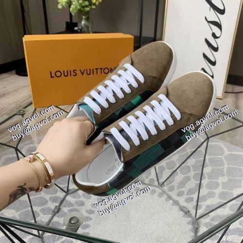 上品な輝きを放つ形 LOUIS VUITTON偽物ブランド 2021春夏 ルイ ヴィトン LOUIS VUITTON カジュアルシューズ　2色可選