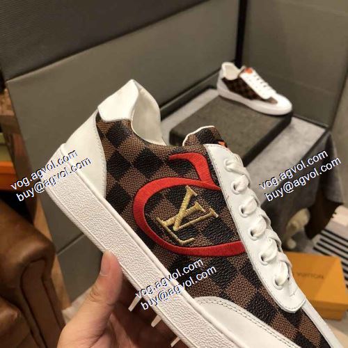 極上の着心地 ルイ ヴィトン LOUIS VUITTON 2021春夏 カジュアルシューズ 2色可選 ルイ ヴィトンブランド 偽物 通販 
