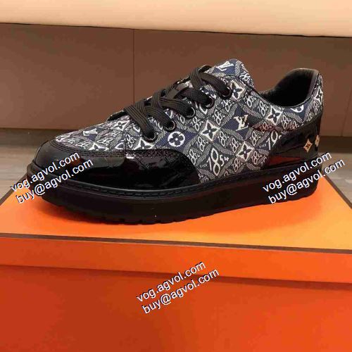 人気商品登場 LOUIS VUITTONブランド 偽物 通販 2021春夏 ルイ ヴィトン LOUIS VUITTON カジュアルシューズ 