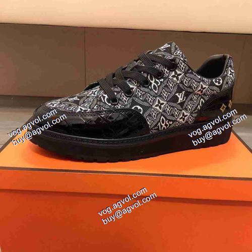 人気商品登場 LOUIS VUITTONブランド 偽物 通販 2021春夏 ルイ ヴィトン LOUIS VUITTON カジュアルシューズ 