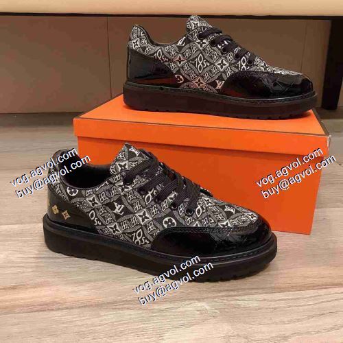 人気商品登場 LOUIS VUITTONブランド 偽物 通販 2021春夏 ルイ ヴィトン LOUIS VUITTON カジュアルシューズ 