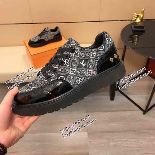 人気商品登場 LOUIS VUITTONブランド 偽物 通販 2021春夏 ルイ ヴィトン LOUIS VUITTON カジュアルシューズ 