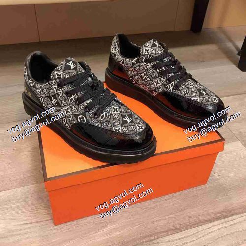 人気商品登場 LOUIS VUITTONブランド 偽物 通販 2021春夏 ルイ ヴィトン LOUIS VUITTON カジュアルシューズ 