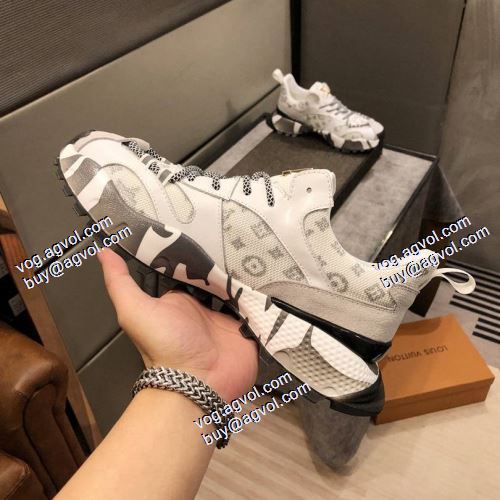 2色可選 スニーカー ルイ ヴィトン LOUIS VUITTON 2021春夏 LOUIS VUITTONブランド 偽物 通販 個性的なデザ  