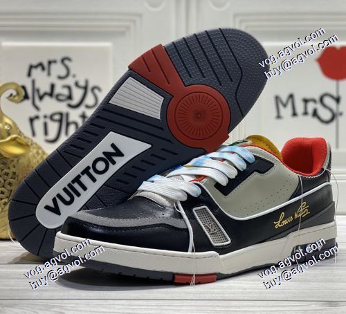 モデル大絶賛? 2021春夏 ルイ ヴィトン LOUIS VUITTON スニーカー フラットシューズ LV コピー