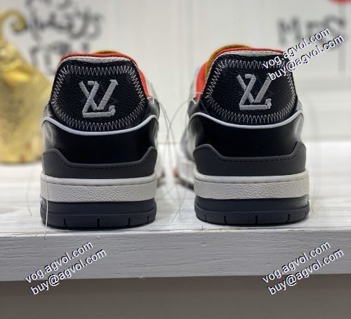 モデル大絶賛? 2021春夏 ルイ ヴィトン LOUIS VUITTON スニーカー フラットシューズ LV コピー