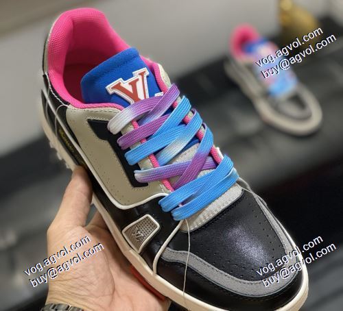 2021春夏 スニーカー ルイ ヴィトン LOUIS VUITTON ランニングシューズ フラットシューズ