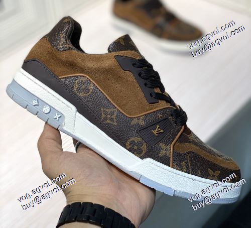 【人気ブログ掲載】2色可選 リゾートスタイルルイ ヴィトン LOUIS VUITTON 2021春夏 ランニングシューズ ルイ ヴィトンブランドコピー ブランド
