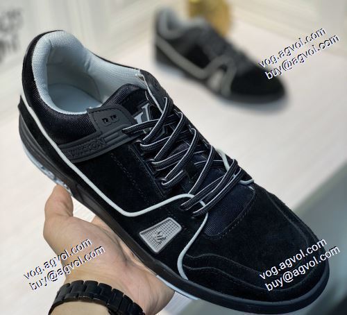 2色可選 クッション性 2021春夏 ルイ ヴィトン LOUIS VUITTON ランニングシューズ 主役になる存在感 ルイ ヴィトンスーパーコピー