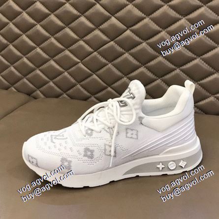愛らしさ抜群！2021春夏 クッション性 ルイ ヴィトン LOUIS VUITTON 2色可選 ランニングシューズ ルイ ヴィトンコピー