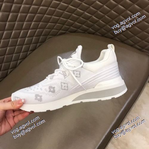 愛らしさ抜群！2021春夏 クッション性 ルイ ヴィトン LOUIS VUITTON 2色可選 ランニングシューズ ルイ ヴィトンコピー