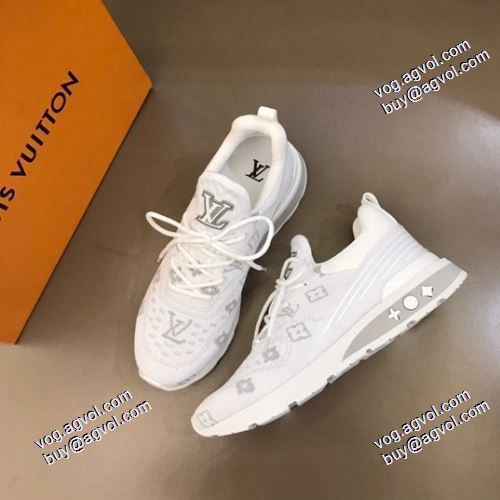 愛らしさ抜群！2021春夏 クッション性 ルイ ヴィトン LOUIS VUITTON 2色可選 ランニングシューズ ルイ ヴィトンコピー