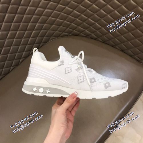 愛らしさ抜群！2021春夏 クッション性 ルイ ヴィトン LOUIS VUITTON 2色可選 ランニングシューズ ルイ ヴィトンコピー