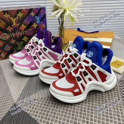 個性派 2色可選 厚底 ルイ ヴィトン LOUIS VUITTON 2021春夏 ルイ ヴィトンコピー ブランド クッション加工