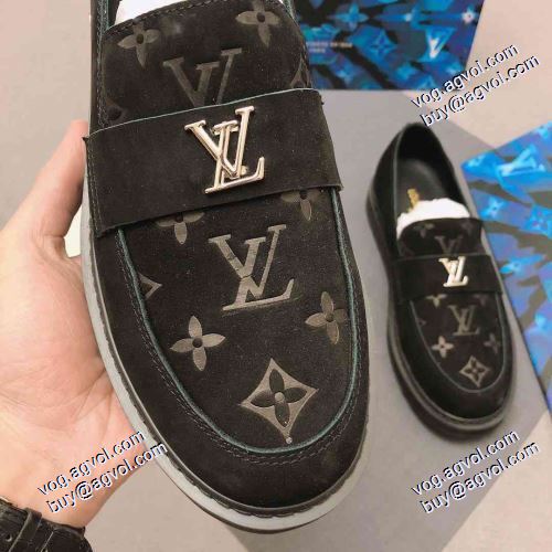 お買い得品 ローヒール 厚底 2021春夏 3色可選 ルイ ヴィトン LOUIS VUITTON 優しい履き心地 ルイ ヴィトンブランド コピー