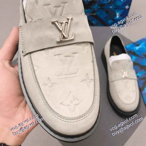 お買い得品 ローヒール 厚底 2021春夏 3色可選 ルイ ヴィトン LOUIS VUITTON 優しい履き心地 ルイ ヴィトンブランド コピー
